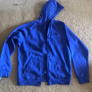 Under armor fleece hoodie size medium
